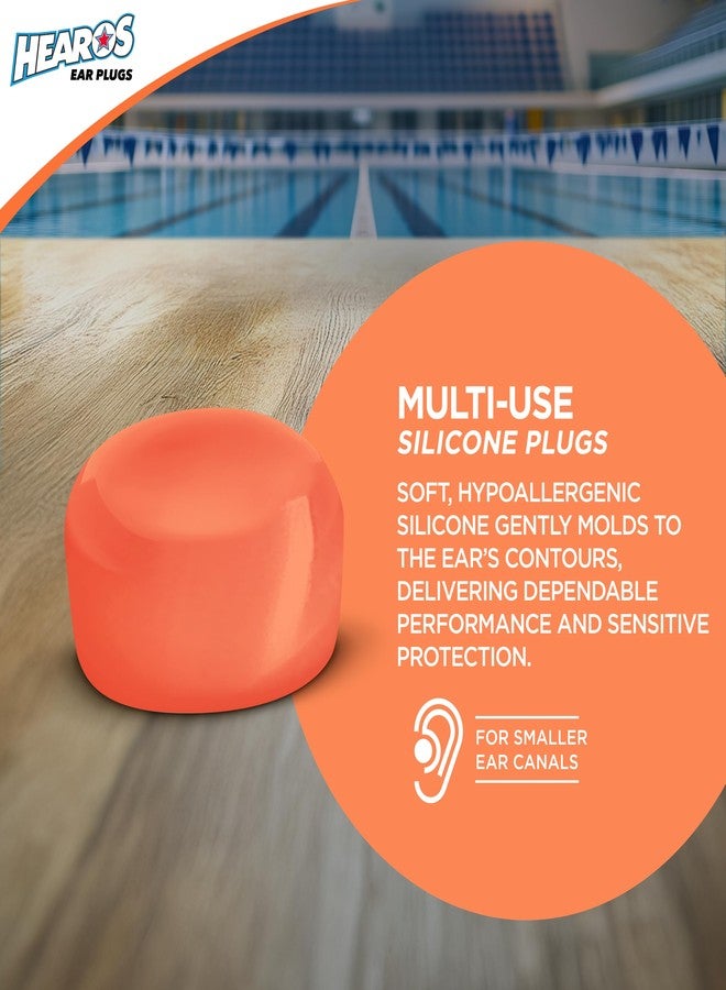 HEAROS Reusable Kids Ear Plugs for Swimming - Floating Silicone Putty, One Size Fits All Mouldable for Ultimate Comfort, Waterproof to Prevent Swimmers Ear, 6 Pairs with Case NRR 22 Hearing Protection - Image 4